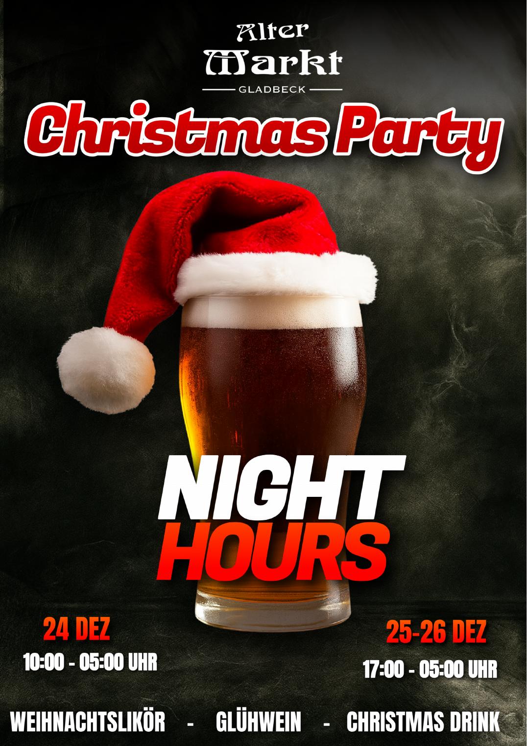 Christmas Party - Night Hours
